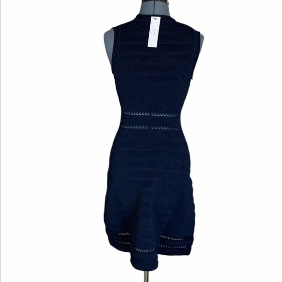 Cupcakes and Cashmere Cutout Navy Dress - Picture 7 of 9